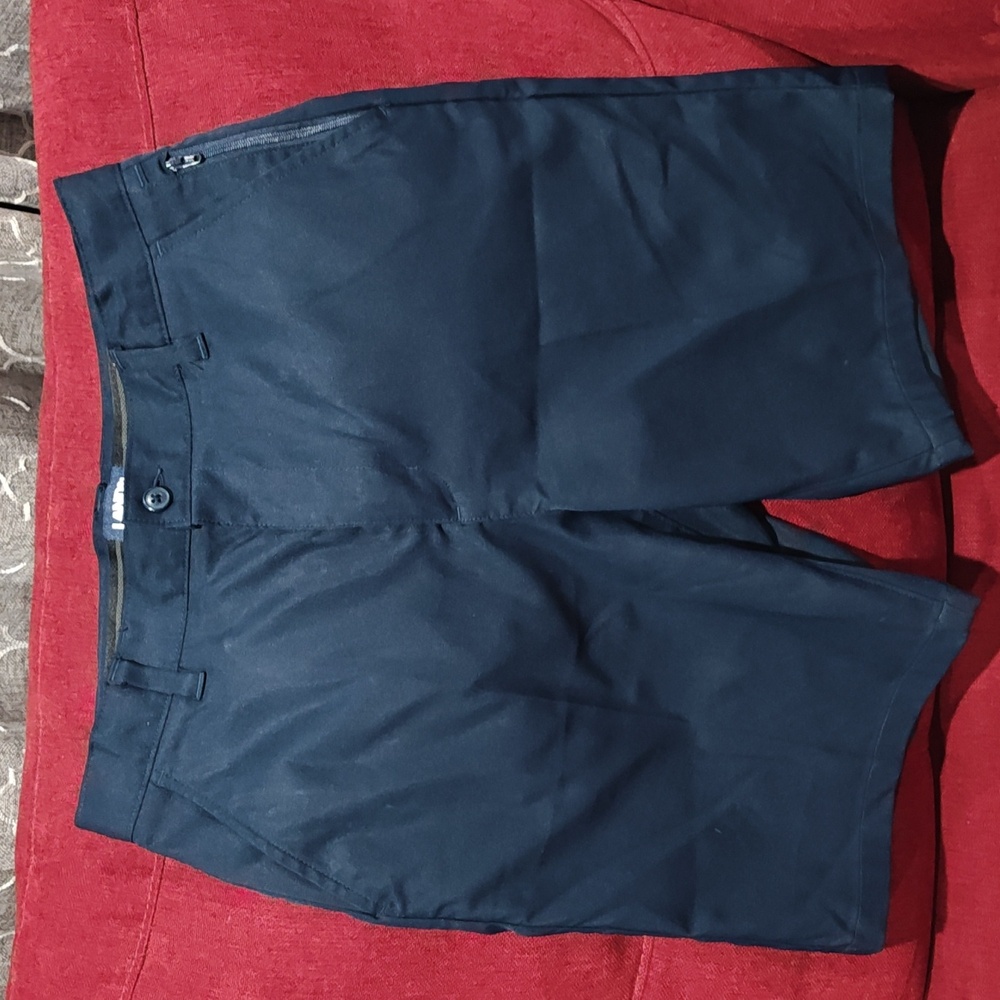 Lands' End Dark Blue Boys Active Performance Chino Shorts